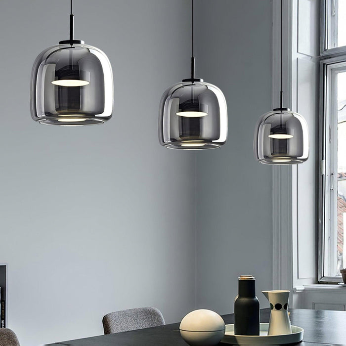 Metro Sphere Glass Pendant Lamp-DWHOME