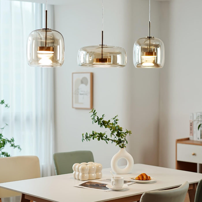 Metro Sphere Glass Pendant Lamp-DWHOME