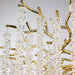 Mia Luxury Round Branch Crystal Ceiling Chandelier - DWHOME