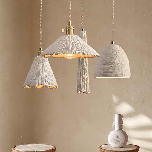 Microcement Pendant Lamp-DWHOME