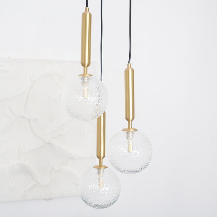 Miira Brass Pendant Light-DWHOME