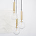 Miira Brass Pendant Light-DWHOME