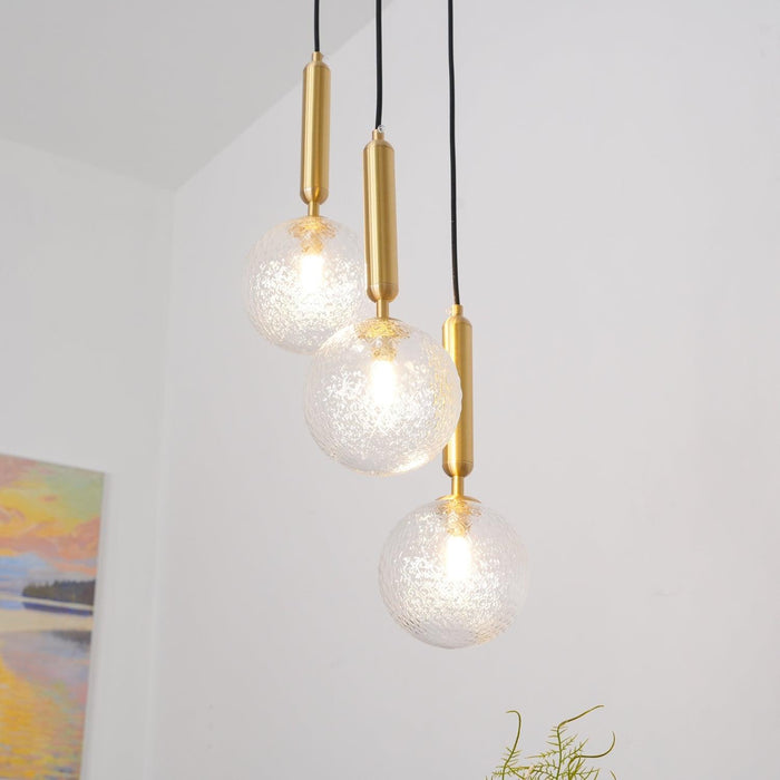 Miira Brass Pendant Light-DWHOME