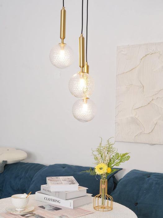 Miira Brass Pendant Light-DWHOME