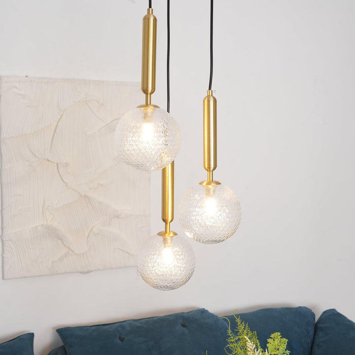 Miira Brass Pendant Light-DWHOME