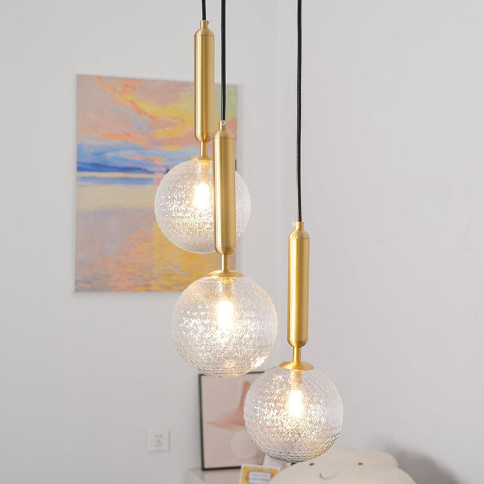 Miira Brass Pendant Light-DWHOME