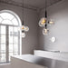 Miira Brass Pendant Light-DWHOME