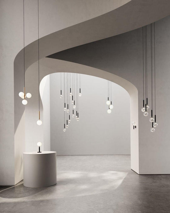 Miira Brass Pendant Light-DWHOME