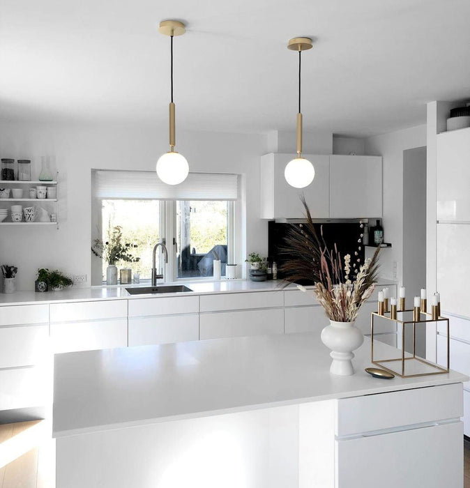 Miira Brass Pendant Light-DWHOME