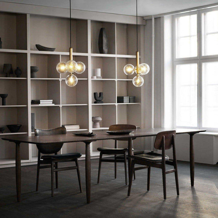 Miira Brass Pendant Light-DWHOME
