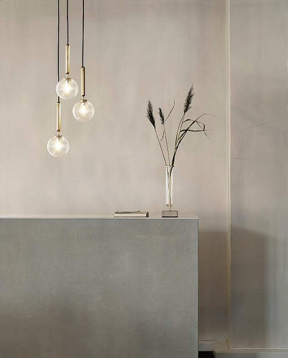 Miira Brass Pendant Light-DWHOME
