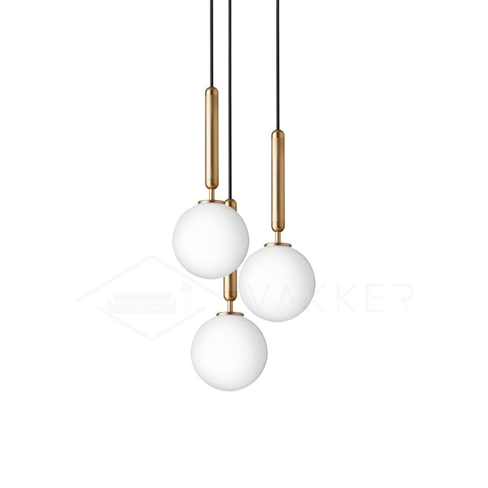 Miira Brass Pendant Light-DWHOME