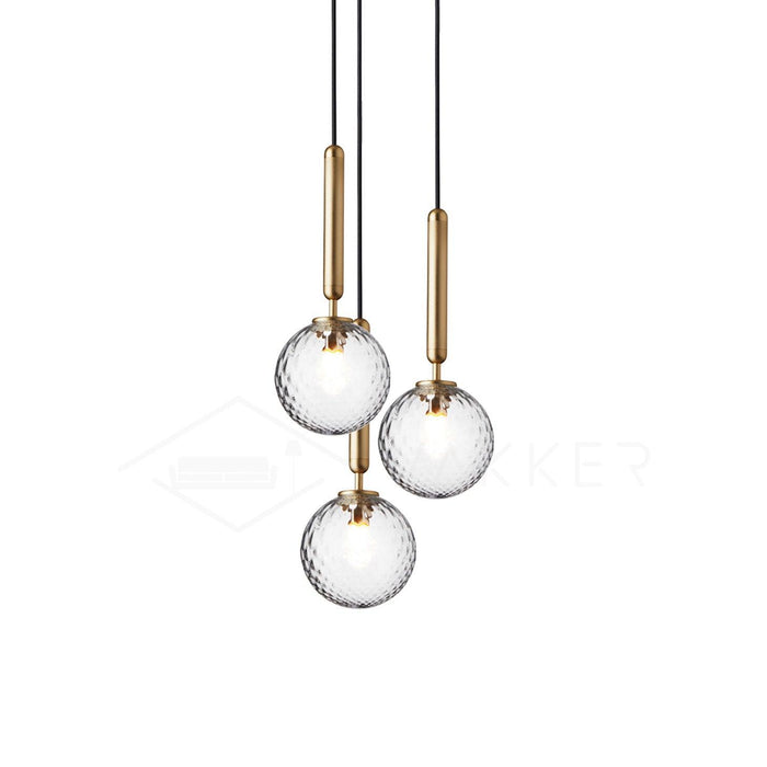 Miira Brass Pendant Light-DWHOME