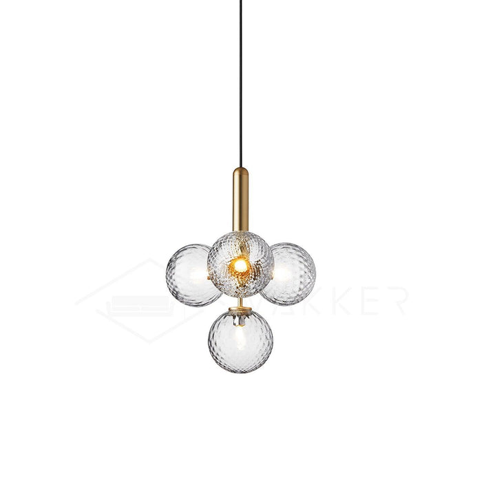 Miira Brass Pendant Light-DWHOME