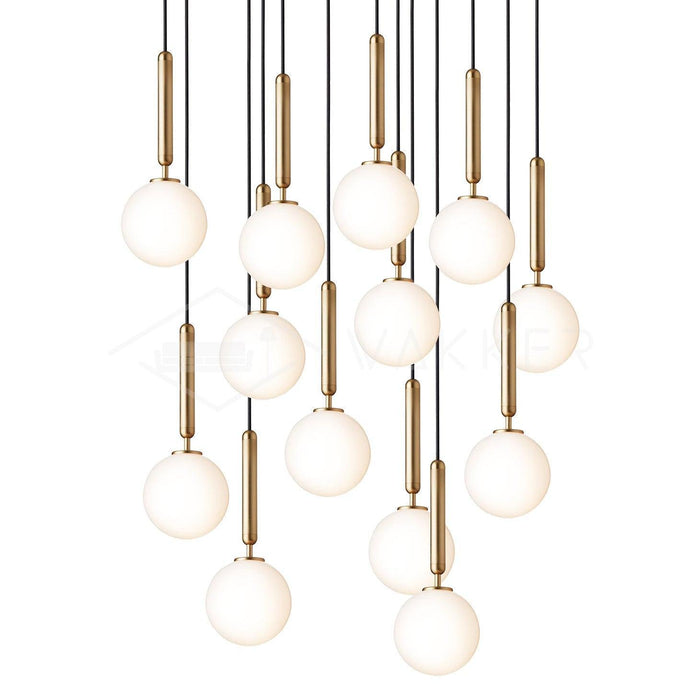Miira Brass Pendant Light-DWHOME