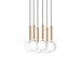 Miira Brass Pendant Light-DWHOME