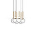 Miira Brass Pendant Light-DWHOME