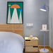 Mikkeline Contemporary Storage Shelf Floor Lamp - DWHOME