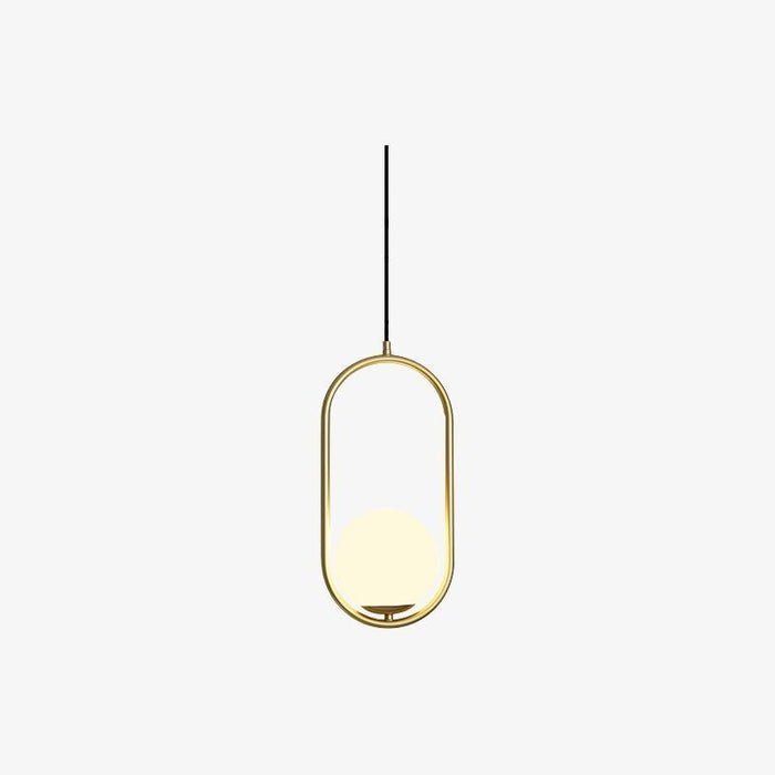 Mila Brass Pendant Light-DWHOME