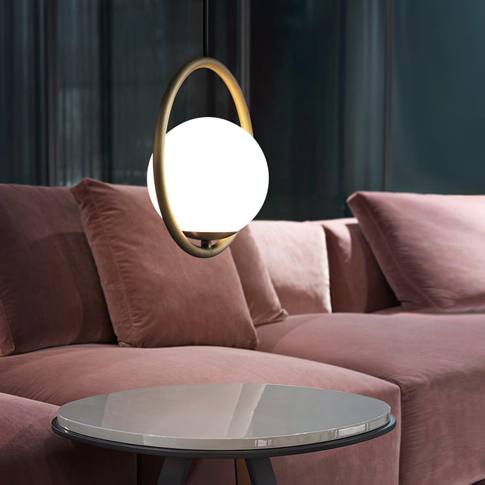 Mila Brass Pendant Light-DWHOME