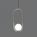 Mila Brass Pendant Light-DWHOME
