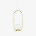 Mila Brass Pendant Light-DWHOME