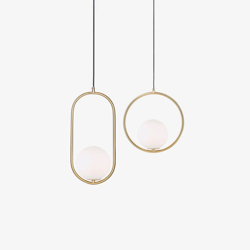 Mila Brass Pendant Light-DWHOME