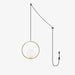 Mila Brass Pendant Swag Light-DWHOME