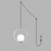 Mila Brass Pendant Swag Light-DWHOME
