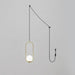 Mila Brass Pendant Swag Light-DWHOME