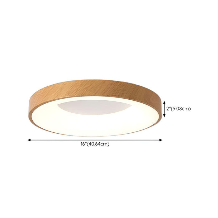 Mila Round Flush Mount Ceiling Lamp - DWHOME