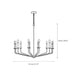 Milanese Chandelier-DWHOME