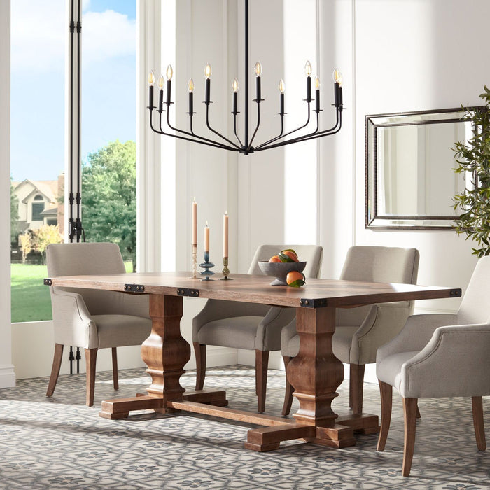 Milanese Chandelier-DWHOME
