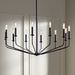 Milanese Chandelier-DWHOME