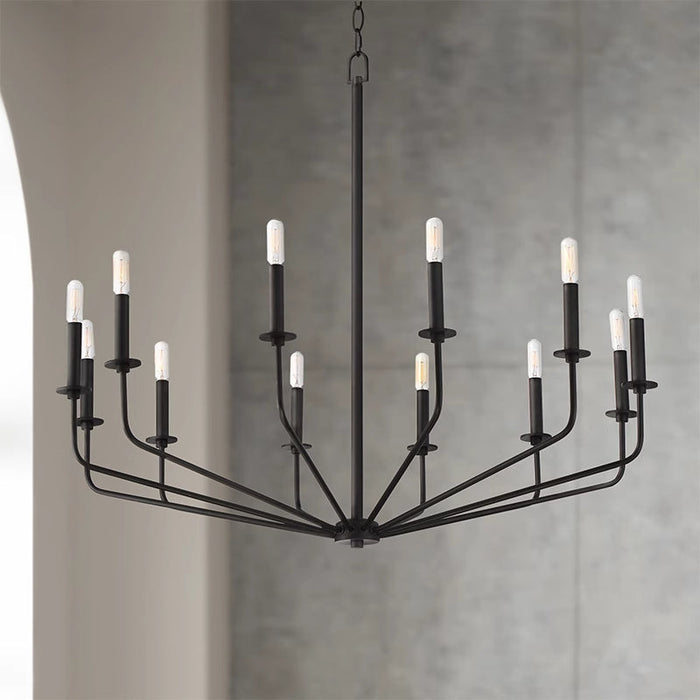 Milanese Chandelier-DWHOME