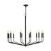 Milanese Chandelier-DWHOME