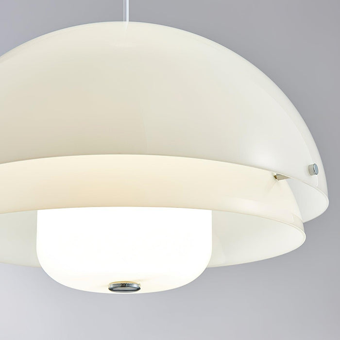 Milk White Layer Pendant Lamp-DWHOME