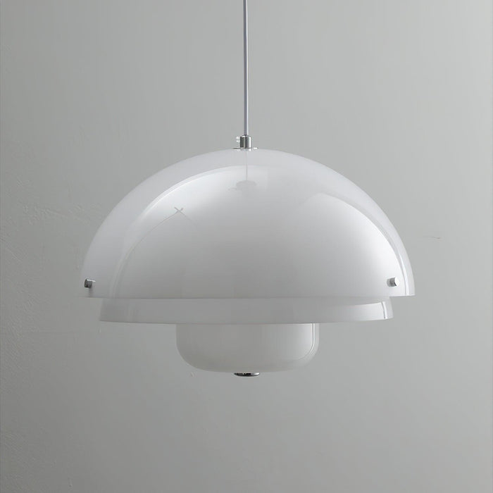 Milk White Layer Pendant Lamp-DWHOME