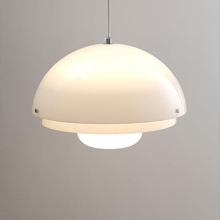Milk White Layer Pendant Lamp-DWHOME