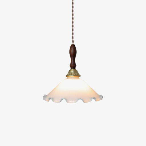 Milky Flower Pendant Light-DWHOME