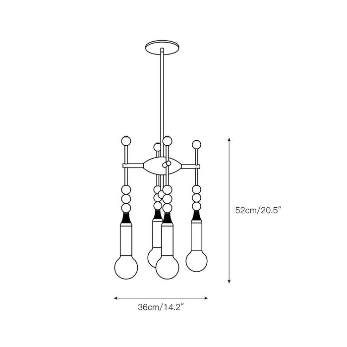 Millie Chandelier-DWHOME