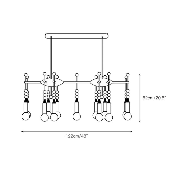 Millie Chandelier-DWHOME