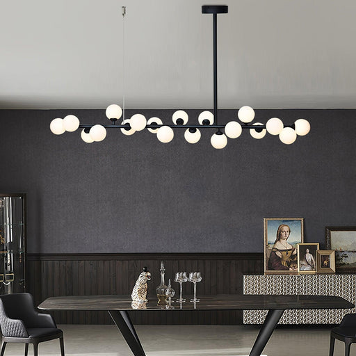 Linear Balls Chandelier-DWHOME