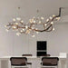 Minas Dimmable Rustic Tree Branch Chandelier - DWHOME