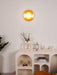 Round Glass Art Wall Lamp - DWHOME