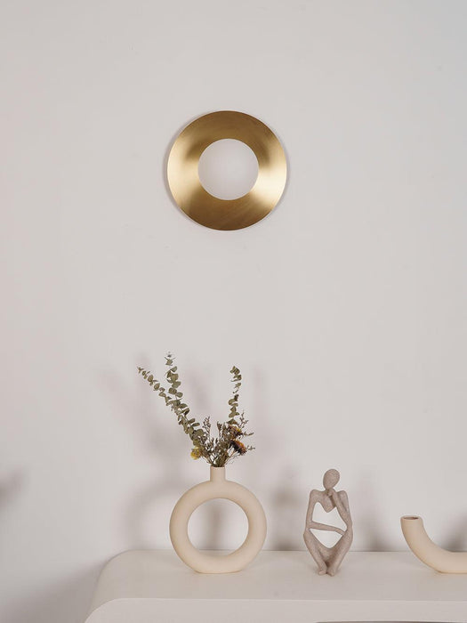Round Glass Art Wall Lamp - DWHOME