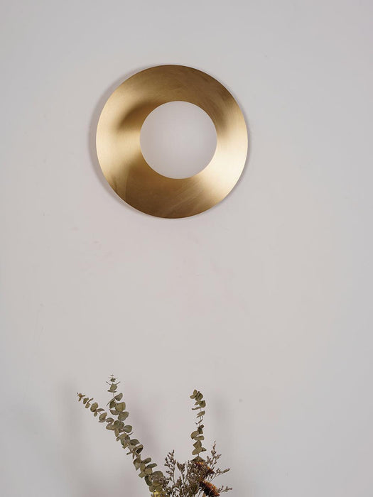 Round Glass Art Wall Lamp - DWHOME