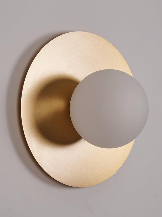 Round Glass Art Wall Lamp - DWHOME