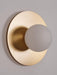 Round Glass Art Wall Lamp - DWHOME