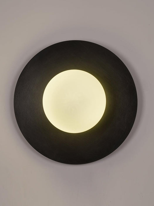 Round Glass Art Wall Lamp - DWHOME